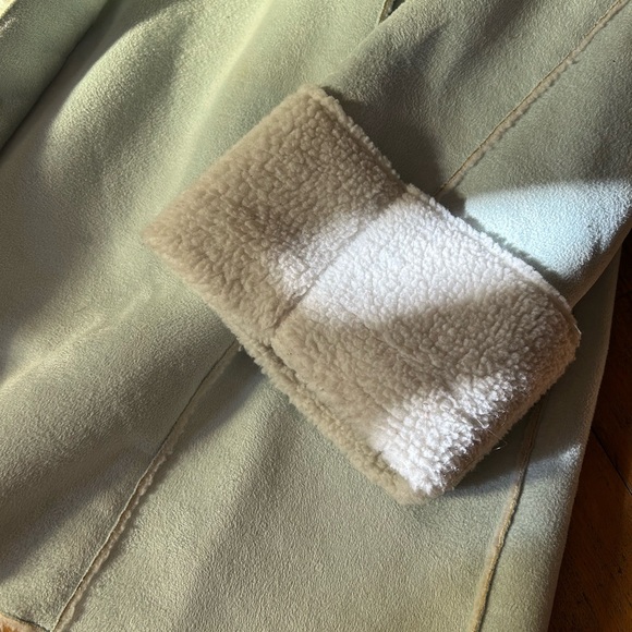 Coldwater Creek Soft Blue Teddy Jacket - Picture 2 of 4